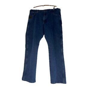 Wrangler RIGGS 40x32 Jeans Mens Advanced Comfort Workwear Medium Wash Denim